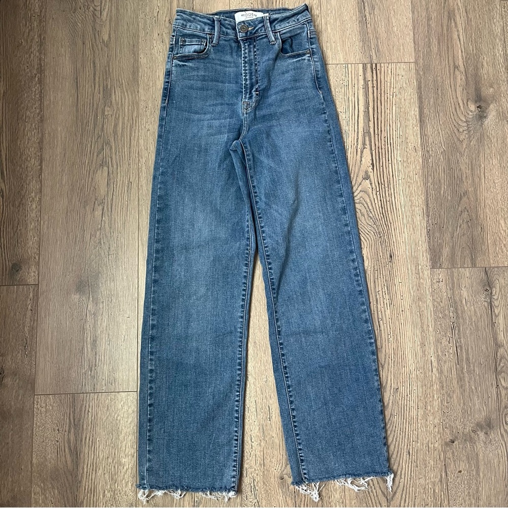 Classic Blue Straight Leg Jeans
